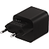 X2O 45W dobbelt hjemmelader USB-C/C GaN - Sort