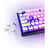 Steelseries PrismCaps nordic - hvid