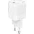 GEAR lader 220V 1xUSB-C PD/PPS 25W - hvid