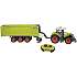 Claas fjernstyret traktor + vogn