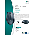 Logitech M705 - mus - 2.4 GHz - sølv