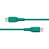 X2O SUPERFLEX 60W USB-C/C-kabel 1,5M - Blågrøn