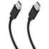 SBS HS kabel USB-C 3.2 100W 1,5 meter - sort