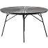 Kerteminde sort - nonwood havebord Ø130 cm, antracit stel