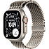Apple Watch Ultra 3 (2025) GPS + Cell 49 mm - Natural Titanium - Natural Titanium Milanese Loop  M