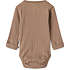 Tiny One baby body str. 68 - brun