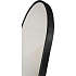 Toscana gulvspejl - sort