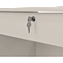 Function Plus skrivebord med 4 skuffer - beige