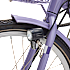 SCO Premium E-Fresh dame elcykel 26" 11,6AH - lilla