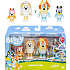 Bluey figurer bryllup 4-pak