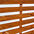 Nordic Fence Nova teak hegn - grundmalet