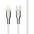 Fixed USB-C/Lightning 2 meter - hvid