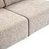 Florence 3 personers modulsofa - gråbrun