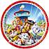 Paptallerkener Ø:23 cm 8-pak - Paw Patrol