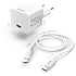 HAMA ladekabel 1,5 meter 25 W - hvid