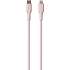 PURO USB C-lightning kabel 1,5 meter - rosa
