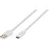 Vivanco USB-C/USB 2.0 kabel - hvid