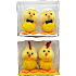 Påskekyllinger 9 cm 2-pak - flere varianter - assorteret