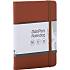 Danpen notesbog PU A6 - brun