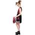 Halloween cheerleader kostume str. 140