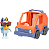 Bluey køretøj med figur flere varianter - assorteret