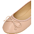 VRS børne ballerina med sløjfe str. 35 - beige