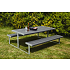 HORTUS Njord bordbænkesæt - nonwood og galvaniseret stål