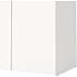 Space garderobeskab - hvid