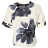 VRS dame blomstret skjorte str. XL - beige