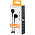 Streetz c210 In-ear høretelefoner - sort