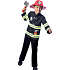 Brandmand kostume - str. 128 cm