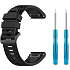 Fixed silikonerem til Garmin Smartwatch - sort