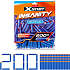 X-shot Insanity genopfyldningspakke med 200 pile
