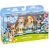 Bluey figurer bryllup 4-pak