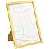 Ramme i guldfarve - 21x30 cm