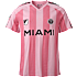 Inter Miami T-shirt str. XL - lyserød
