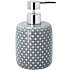 Sofia sæbedispenser - blå og hvid