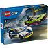 LEGO City Biljagt med politi og muskelbil 60415
