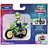 Nintendo Super Mario Galaxy Movie figur med motorcykel - flere varianter - assorteret