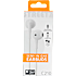 Streetz c210 In-ear høretelefoner - hvid
