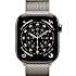 Apple Watch S11 (2025) GPS + Cell 42 mm - Natural Titanium  - Natural Milanese Loop