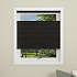 DEBEL Touch Split plisségardin 140 x 160cm - sort