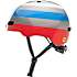 Nutcase cykelhjelm - grå m. striber