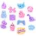 Squishy Gemz Mystery Bag - flere varianter - assorteret