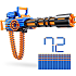 X-Shot Insanity motoriseret Rage Fire blaster med 72 pile