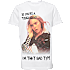 Billie Eilish T-shirt str. 134/140 - hvid