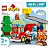 LEGO DUPLO By Brandbil med slange og brandmand 10473