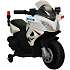 Azeno politi elektrisk motorcykel 6V