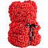 Rød rose bamse 28 cm