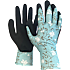 Havehandske med blomsterprint